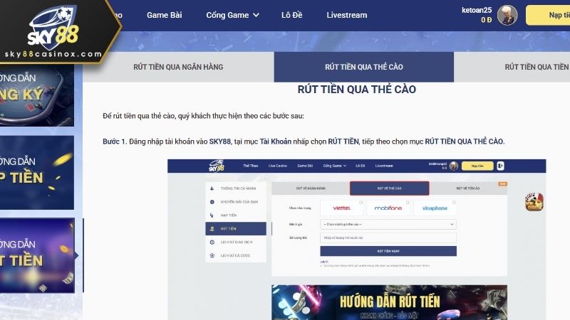 Cần đăng nhập đúng đường link chính thức