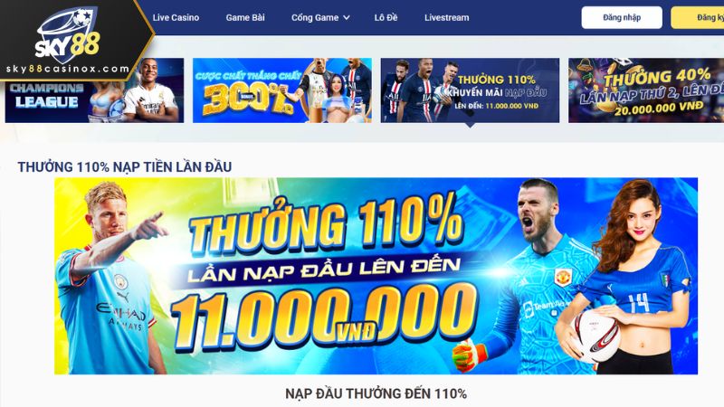 SKY88 thường xuyên tổ chức các đợt khuyến mãi dành cho hội viên