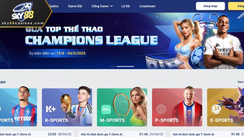 Tìm hiểu đôi nét về sân chơi Sky88